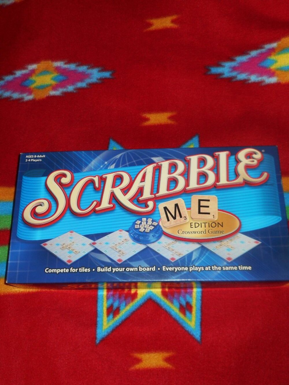 Scrabble Me Edition 2007 Crossword Game